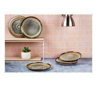 Assiette GENESIS Ø20,5cm - 6 pièces - Basalte Björn