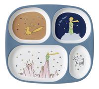 Le Petit Prince PLATEAU À 4 COMPARTIMENTS MELAMINE - Sans BPA - Lavable Au Lave-Vaisselle - 6M+ - 24 x 21 -