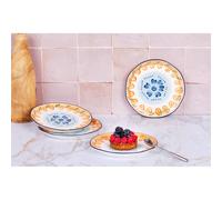 Assiette NAPOLI Ø20cm - 4 pièces - Agrume Björn