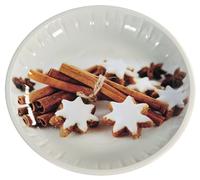 Assiette à bonbons de Noël, métal, plateau de service, 32 cm, KESPER