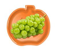 Assiette À Bonbons Halloween - Plateau Décoratif Fantôme Chauve-Souris - Plateau En Plastique PP Sûr Et - Accessoire De Fête - Plateu À Snacks Et Fruits - Décoration De Table Pour
