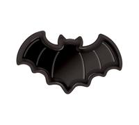 Assiette à bougie d'Halloween - Support de chauve-souris fantôme - Plateau de table effrayant | Fournitures de fête de fruits pour collation de famille, décoration de rassemblement de