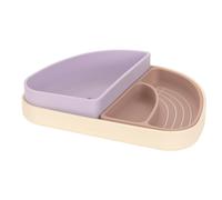 Assiette à compartiments (3pcs) - tiny team, chat rose TU