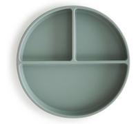 Mushie Silicone Suction Plate Cambridge Bleu 1ut