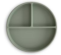 Assiette à compartiments en silicone avec ventouse Dried thyme