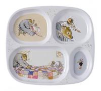 Assiette à compartiments Ernest et Célestine