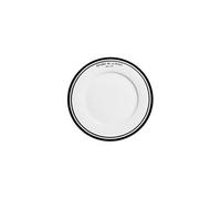 Assiette à dessert Bistrot 21 cm (lot de 6) - - Blanc - Porcelaine