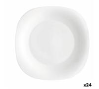 Assiette à dessert Bormioli Rocco Parma Blanc verre (24 Unités)