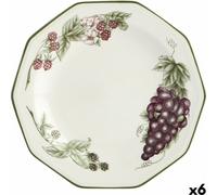 Assiette à dessert deChurchill Victorian Ceramic Earthenware (Ø 20,5 cm) (6 pièces)