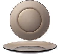 Assiette à dessert Duralex Lys Sepia Brown Diamètre 190 Mm - Lot de 6 pcs.