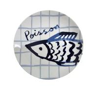 Assiette à dessert en porcelaine Catch of the day ULSTER WEAVER