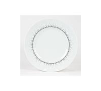 Table Passion Assiette à dessert Boréalis en porcelaine 22 cm gris – Lot de 6