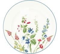 Assiette à dessert en porcelaine Elwin White