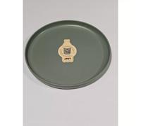 Assiette à dessert en rPET Iceberg Green D20 Point Virgule