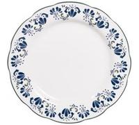 Assiette à dessert Giverny 21 cm (lot de 6) - Table Passion - Bleu - Porcelaine Bleu