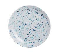 Assiette à dessert grise 19cm Venizia - Verre opale extra résistant Luminarc