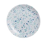 Assiette À Dessert Grise 19cm Venizia - Luminarc - Verre Opale Extra Résistant