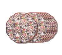 Assiette à dessert Jaipur 21 cm (lot de 6) Table passion