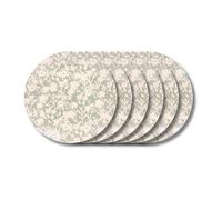 Assiette à dessert Léa verte 21 cm (lot de 6) Table passion