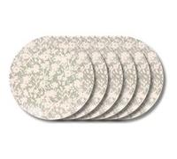 Assiette à dessert Léa verte 21 cm (lot de 6) - Table Passion - Vert - Grès Vert G