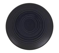 Assiette à dessert Moon Noir 22,5 cm (lot de 6) Table passion