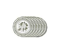 Assiette à dessert Napoli verte 21 cm (lot de 6) Table passion