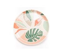 Assiette à dessert natureva 21 cm (lot de 6) - - Blanc - Grès