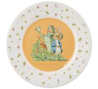 Assiette à dessert Pierre Lapin blanche (20 cm)