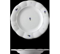 Assiette à dessert, porcelaine tchèque, fleurs, 19 cm, G. Benedikt