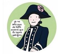 Assiette a dessert Prince Je ne sors pas de table G