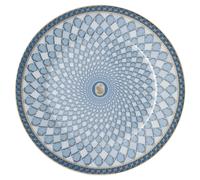 Swarovski Rosenthal - Assiette Plate Rose 18cm Signum Azure - Porcelaine