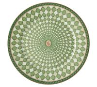 Assiette à dessert Signum, Porcelaine, Verte OS