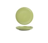 Assiette à dessert simple en céramique de couleur unie pour steak - 25,4 cm