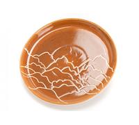 Assiette à dessert Sommets 21 cm (lot de 6) - Amadeus - Marron - Grès Orange G