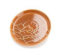 Assiette à dessert Sommets 21 cm (lot de 6) - Amadeus - Marron - Grès Orange G
