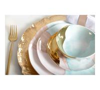 Assiette à dessert - treasure mine - lot de 6