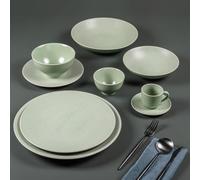 Assiette à dessert vésuvio sauge 21 cm x