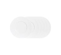 Assiette à dessert Zen 23 cm (lot de 6) - Trend'up - Blanc - Porcelaine