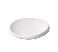 Assiette à dîner en céramique, ensemble d'assiettes porcelaine, vaisselle, assiette simple, salade, creuse irrégulière, froide for la maison