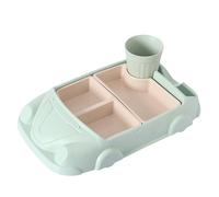 Assiette À Dîner En Voiture Pour Bébé, Vaisselle Écologique Et Saine Pour Bébé, Ensemble De Bols D'alimentation Pour Enfants