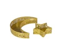 Assiette À Fruits En Fer Sur Le Thème Du 2 Pièces Paire De Croissants Délicats Châteaux Lune Plat À Fruits En Fer Pour Décoration Unique La Maison Décors Du