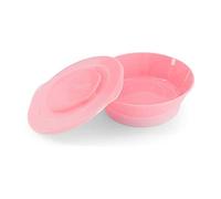 Assiette à gâteau Twistshake rose +6 mois 1pc