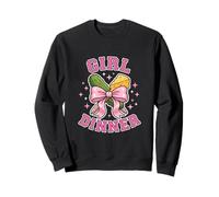 Assiette à goûter esthétique pour dîner de Fille - Petit Repas de dégustation Sweatshirt