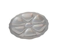 Assiette à huîtres inox Roger Orfèvre