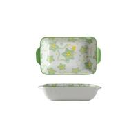 Assiette à lasagnes - Plat à lasagnes - Assiette en céramique pour la maison - Bol à riz pour la cuisson - Plat à fruits - Plat à petit-déjeuner - Plat à cuire au four, micro-ondes et plats de cuisson
