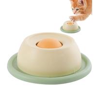 Assiette à lécher pour animaux de compagnie, assiette à lécher pour chiens, Tapis à lécher rond interactif à alimentation lente, Puzzle amusant bol à nourriture Anti-vomissement pour chats, jouet pour