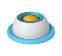 Assiette à lécher pour Chien, Jouet Distributeur de Friandises pour Chien, Distributeur De Friandises Interactif pour Mangeoire Antiglout pour la Distribution de Nourriture