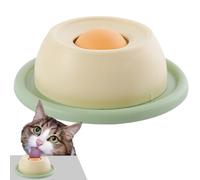 Assiette à lécher pour chiens et chats, ronde rotative et interactive - Gamelle anti-vomissements - Jouet pour chiots et animaux de compagnie