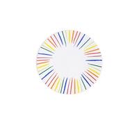 Assiette à pain Soleil Littel Marcel 16 cm (lot de 6) - - Multicolore - Grès