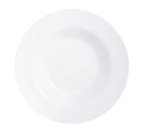 ASSIETTE A PATES 28 FRIENDS TIME BLANC